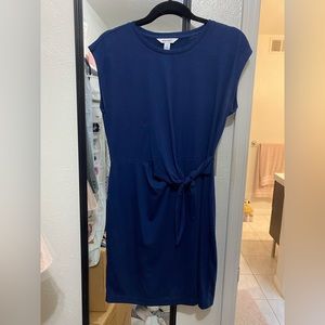 NWOT Nine West Blue Size Tie Dress - Size Small